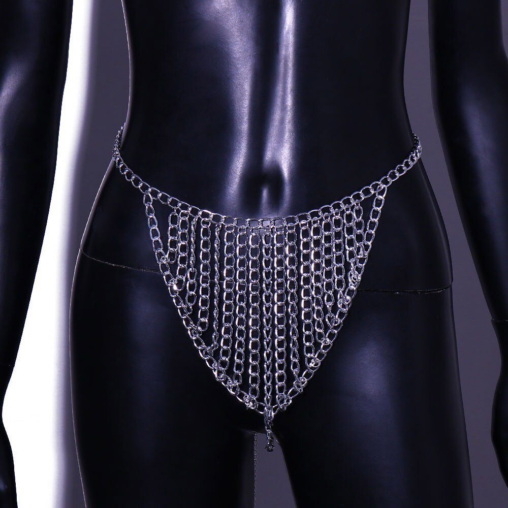Statment 허리 체인 여성을위한 금속 체인 끈 팬 - Body Jewelry Retainers 리뷰 및 가격