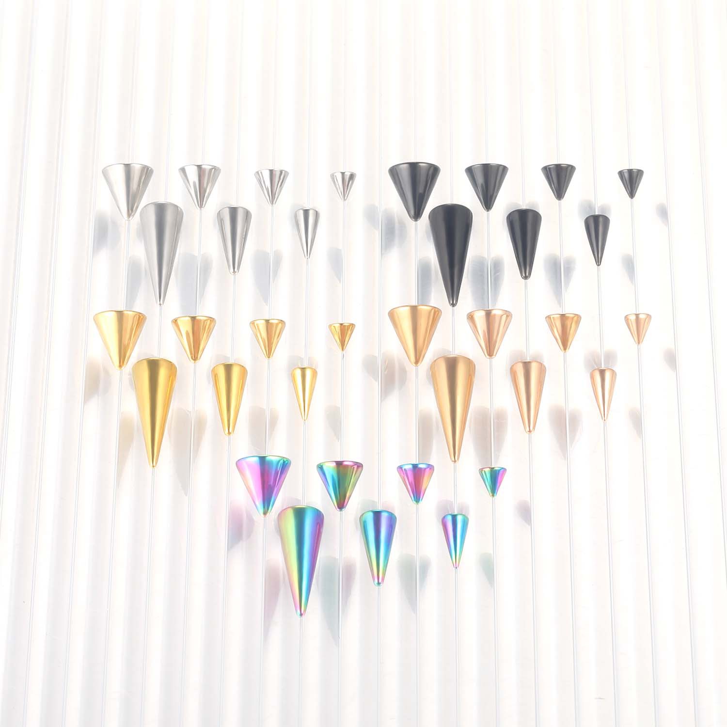 스테인레스 스틸 쥬얼리 액세서리 DIY10 개/가방 펑 - Body Jewelry Replacement Ball 리뷰 및 가격